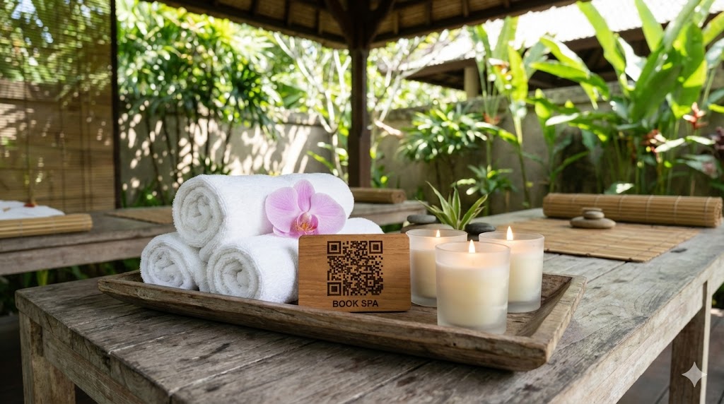 QR Code ในห้องพักโรงแรม
