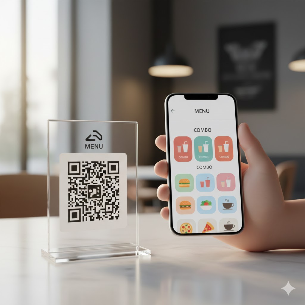 เมนูออนไลน์ผ่าน QR Code