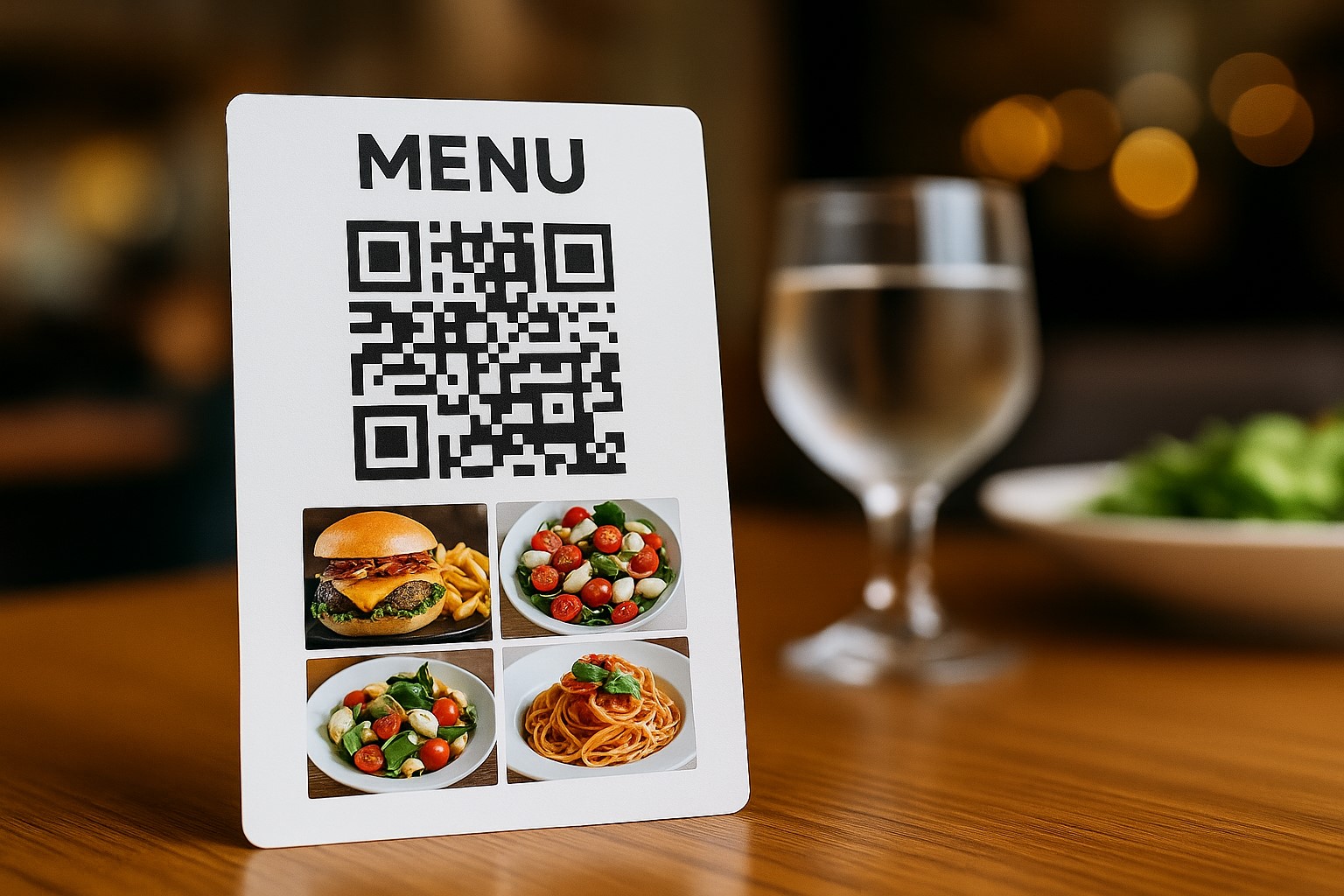 สร้างเมนู QR Code ฟรีพร้อมภาพสวย